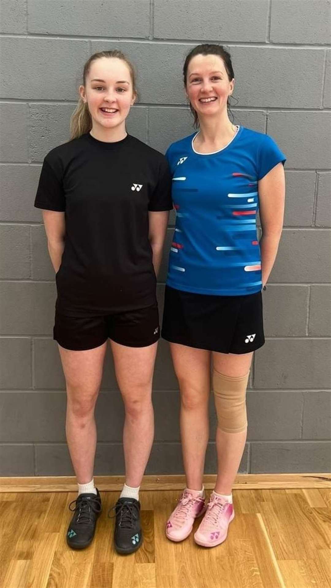 Shannon Leslie and Shona Mackay contested the final of the women’s singles.