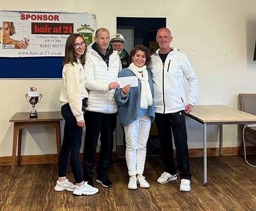 Runners-up - Ailish McNeil, Paul McNeil, Donald Banks, Roz Hook and Mark Thain