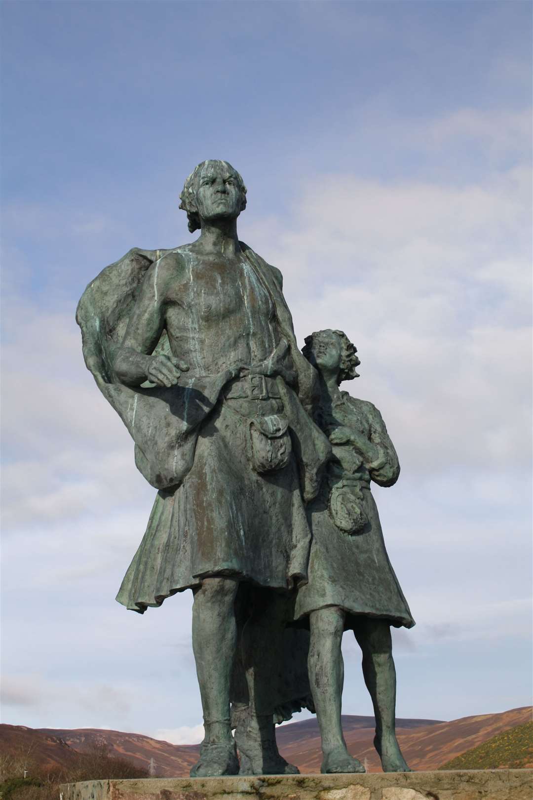 The Emigrants statue at Helmsdale is a reminder of historic challenges.