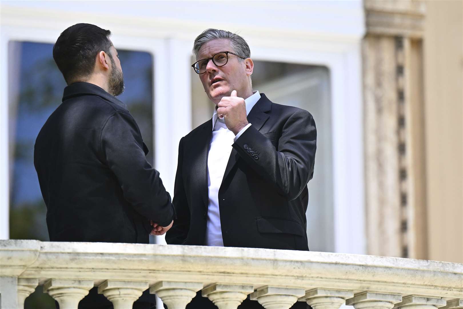 Sir Keir and Mr Zelensky met in Rome on the weekend of the Pope’s funeral (Getty Images)