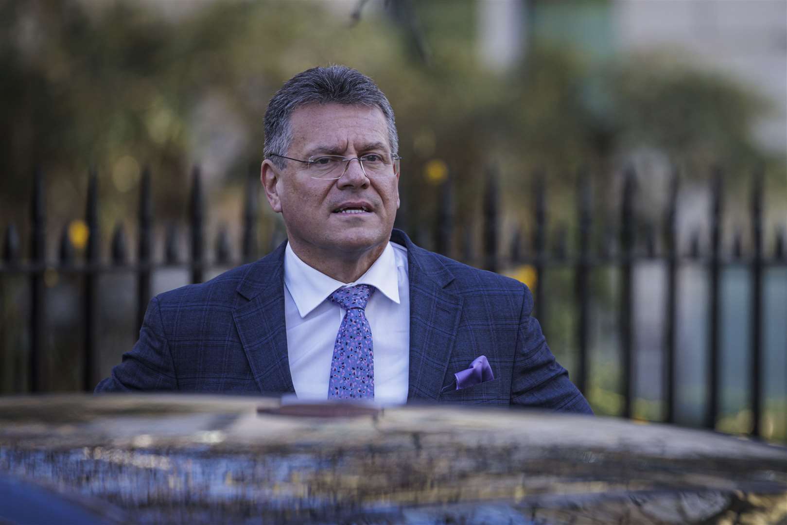 European Commission vice-president Maros Sefcovic warned the UK against ignoring ECJ rulings (PA)