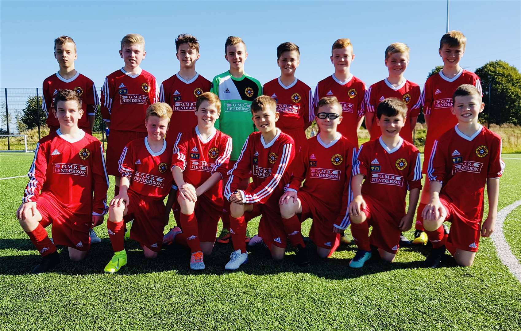 The Caithness United U13 side who hammered their Fort William counterparts in Inverness. Back row (from left): Lee Gordon, Matthew Robertson, Euan Kennedy (captain), Joshua Hughes, Owen Bain, Morgan Kennedy, Sam Reid and Arran Bain. Front: Sam Shearer, Scott McDonald, Josh Sutherland, Lewis Swan, Matthew Mackay, Stevie Esson and Kyran Alexander.