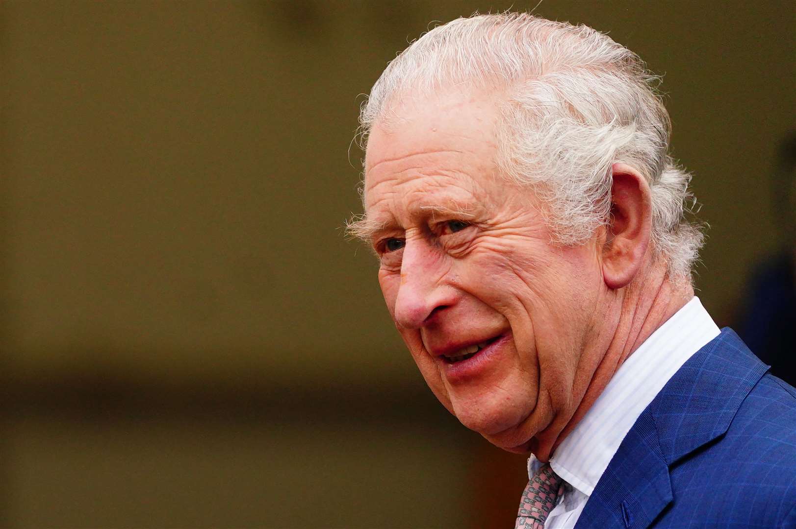 The King was said to be due to meet the European Commission president at Windsor before it was called off (Victoria Jones/PA)