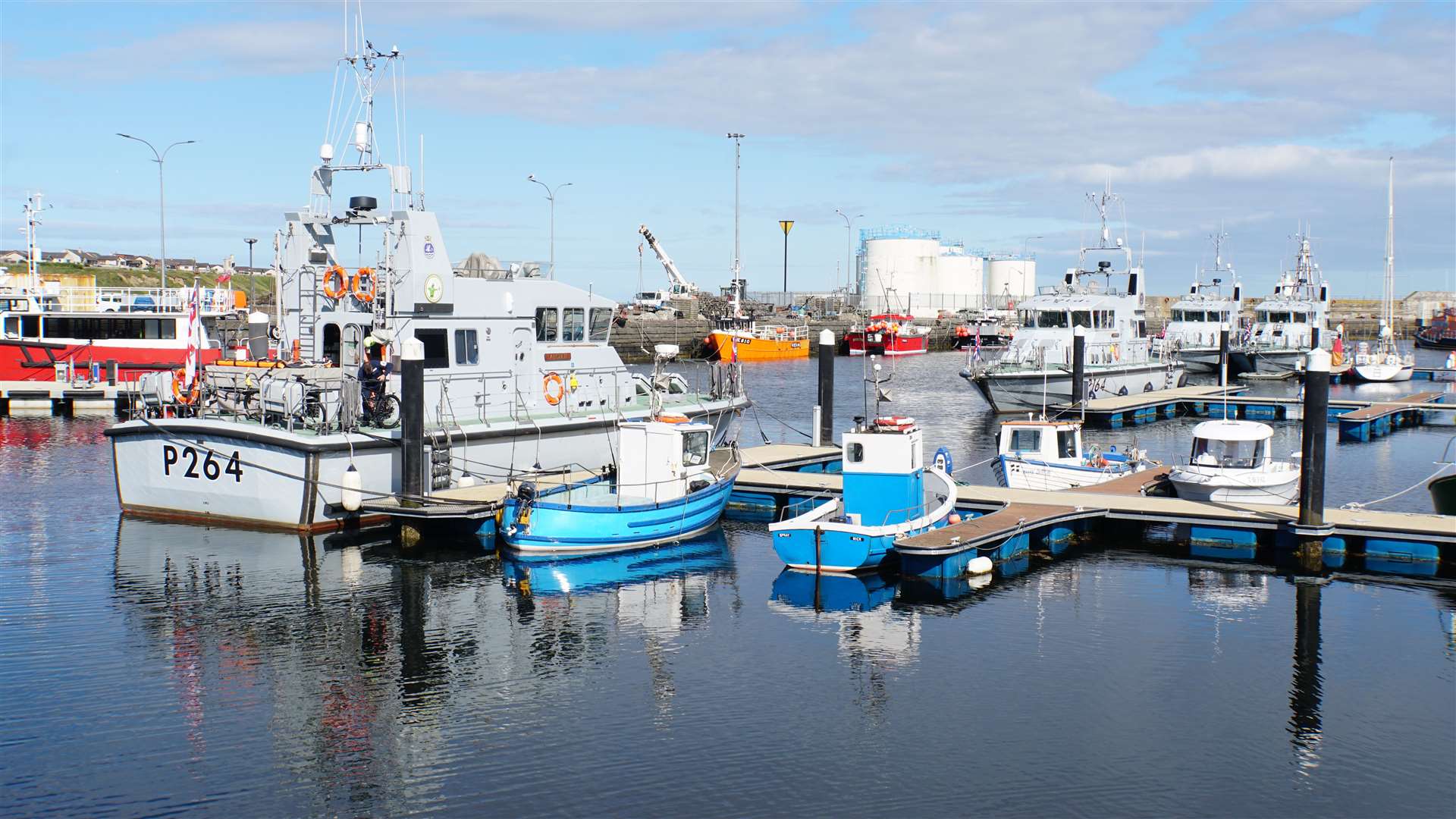 Wick harbour scene. Picture: DGS
