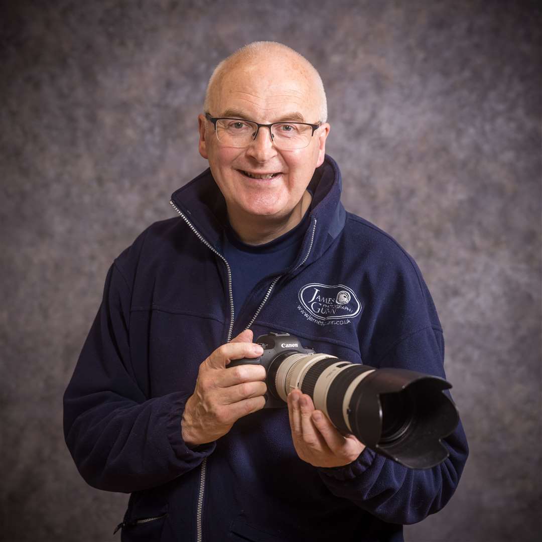 James Gunn has been photographing sport for the Caithness Courier and John O'Groat Journal for 14 years. Picture: Studiograff Photography