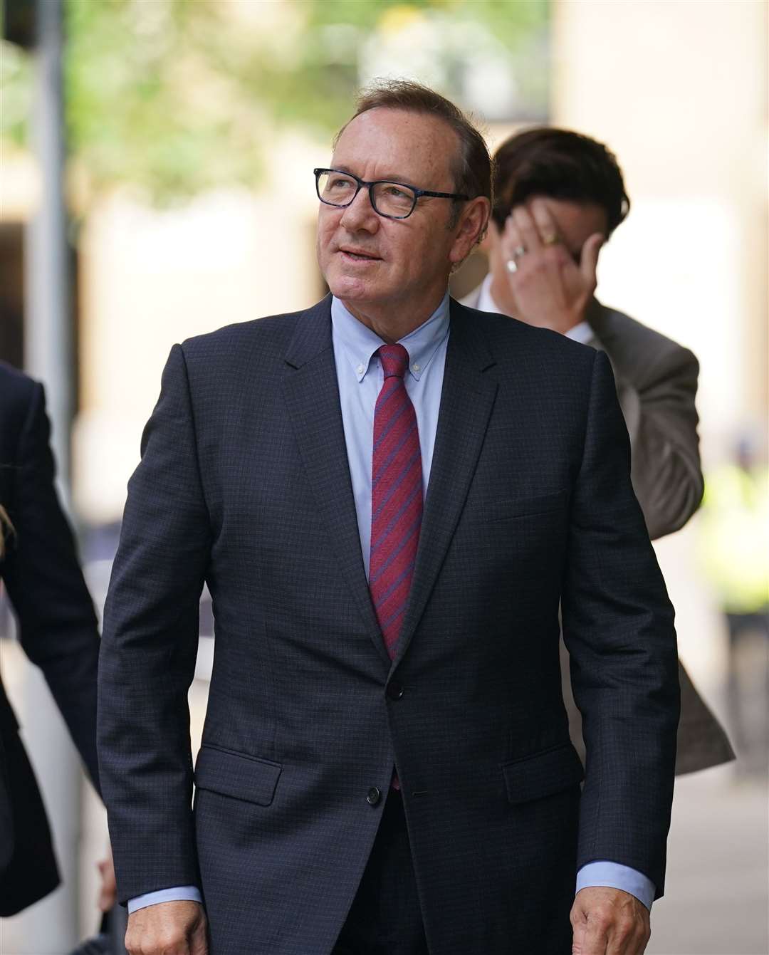 The alleged victim said he woke up to Kevin Spacey performing a sex act on him (Lucy North/PA)