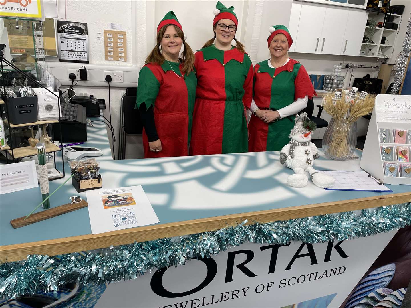 Staff from Ortak got into the festive spirit at the Christmas Fun Day which was held at John O’ Goats on Sunday.