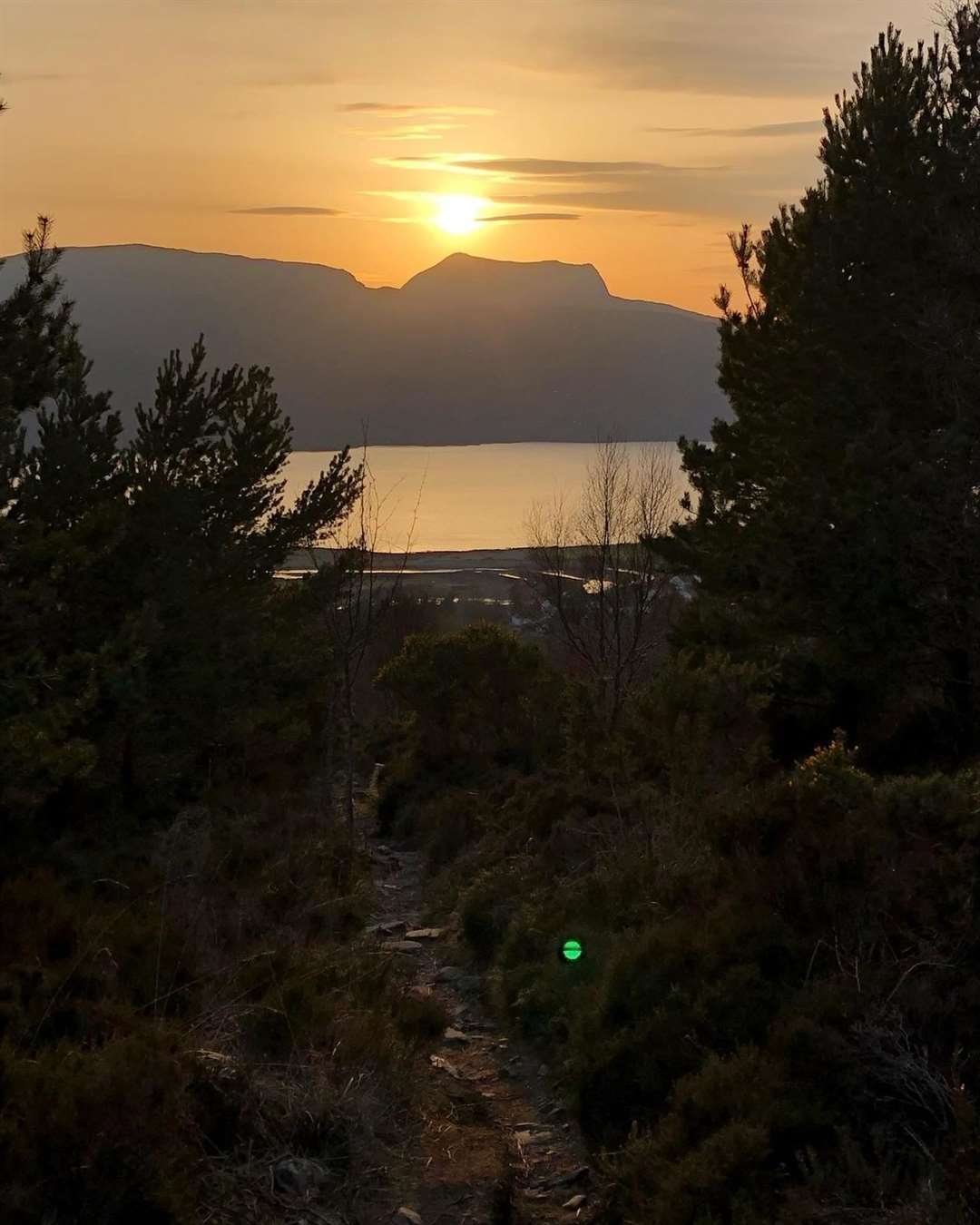 Sunset on Ullapool Hill. Picture by: Shaun Salmon.