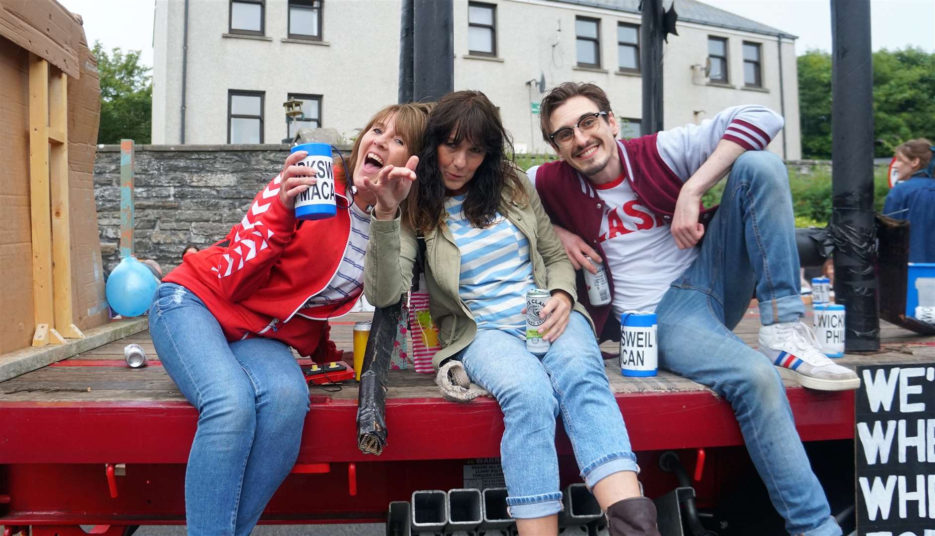 Procession of floats and fancy dress for Wick Gala Week 2022. Picture: DGS