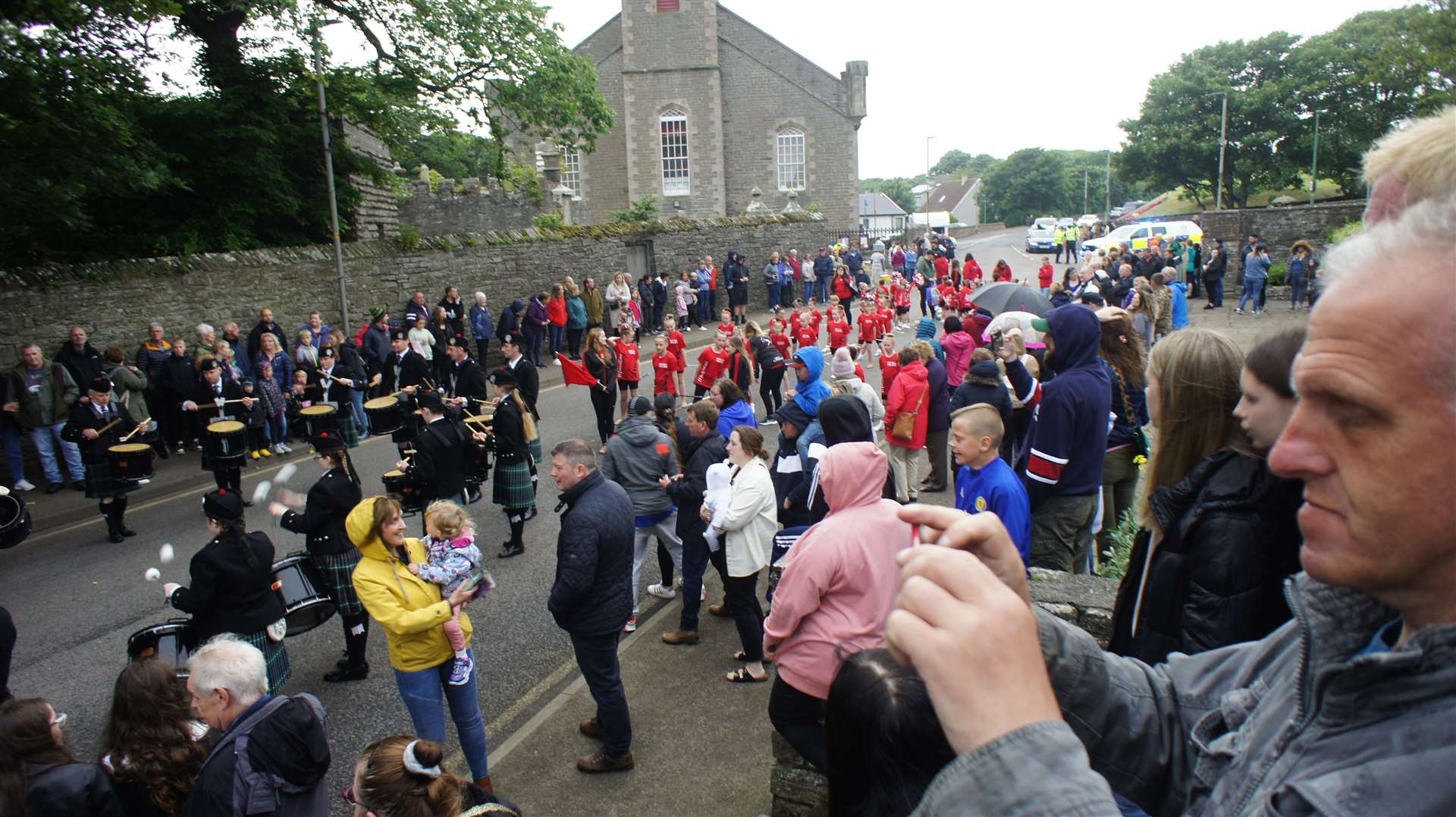 Procession of floats and fancy dress for Wick Gala Week 2022. Picture: DGS