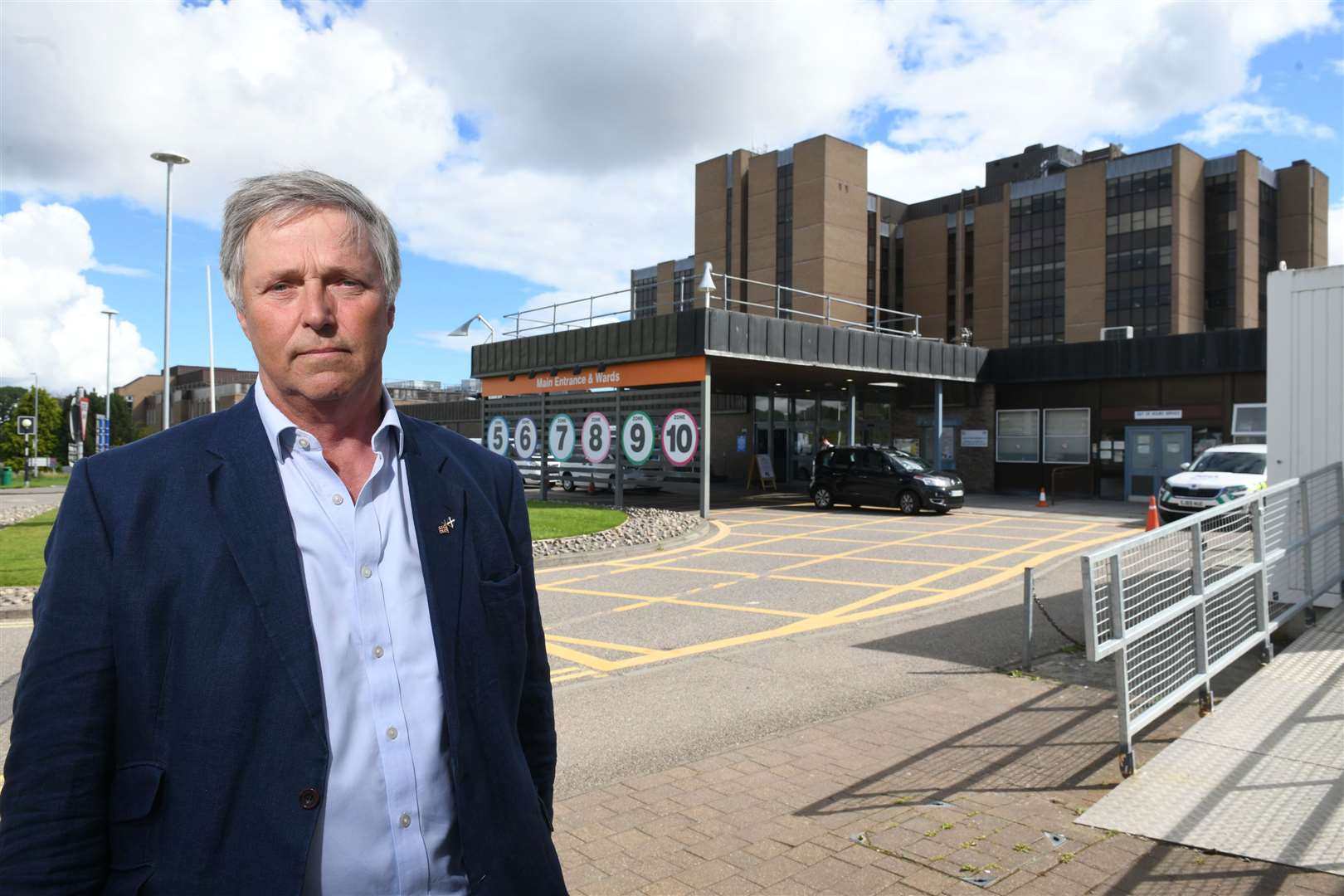 MSP Edward Mountain is hosting a summit to discuss the future of health services across the Highlands, including calling for a replacement to Raigmore Hospital. Picture: James Mackenzie