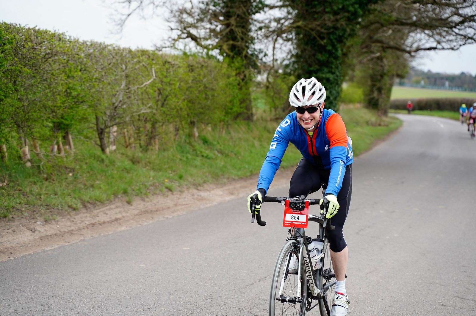 Mark Wilson is one of the Magnificent Seven attempting a record-breaking ride from John O'Groats to Land's End for the charity Cyclists Fighting Cancer.