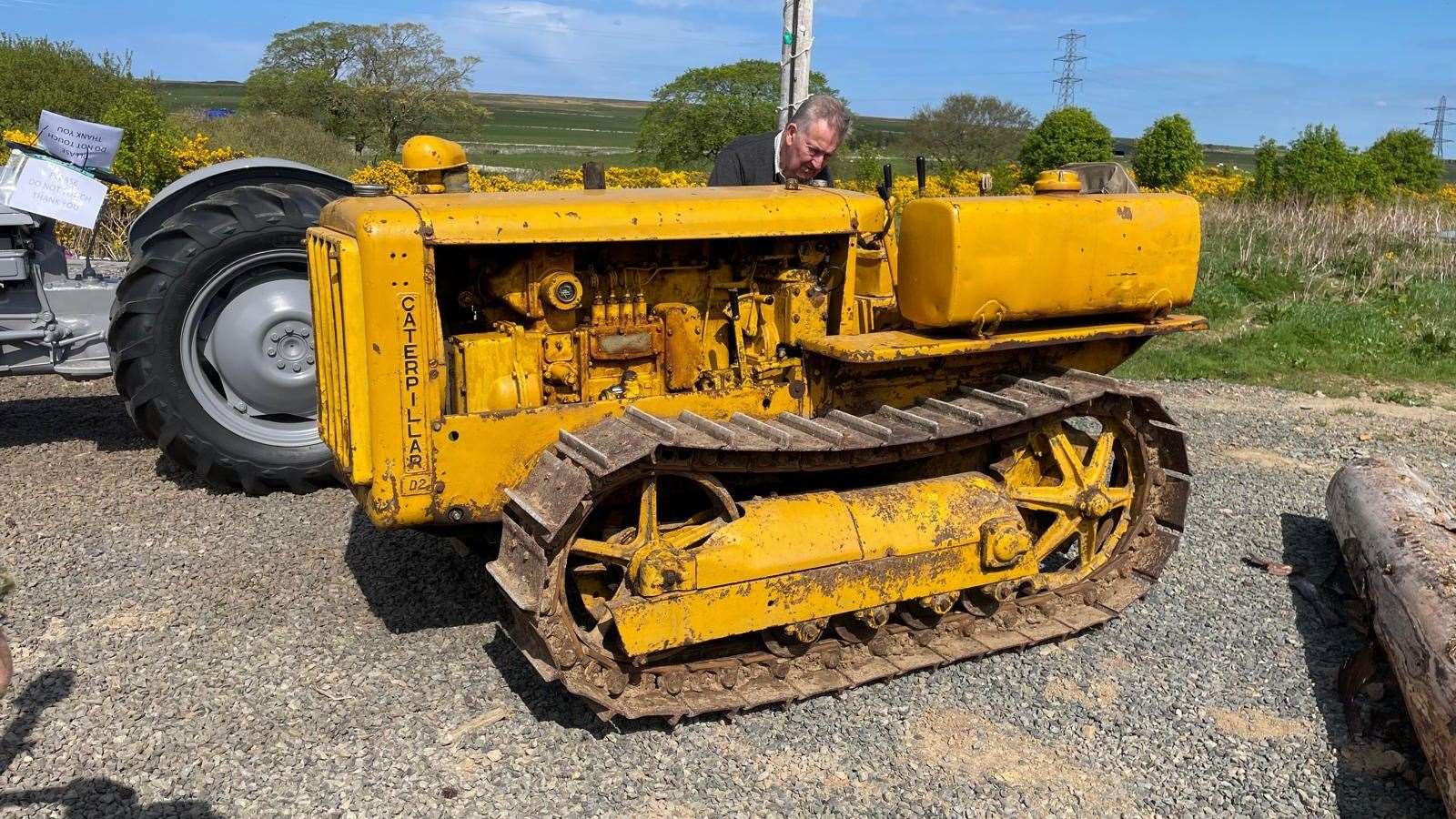 Another vintage vehicle.