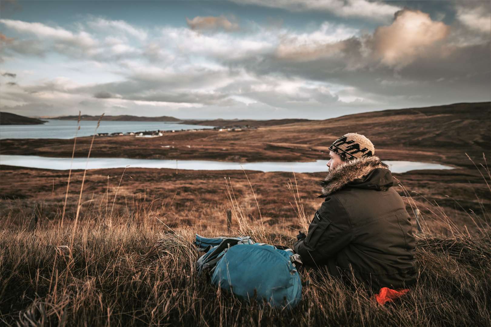 Taking a break on the Shetlands. Picture: Katie Taylor