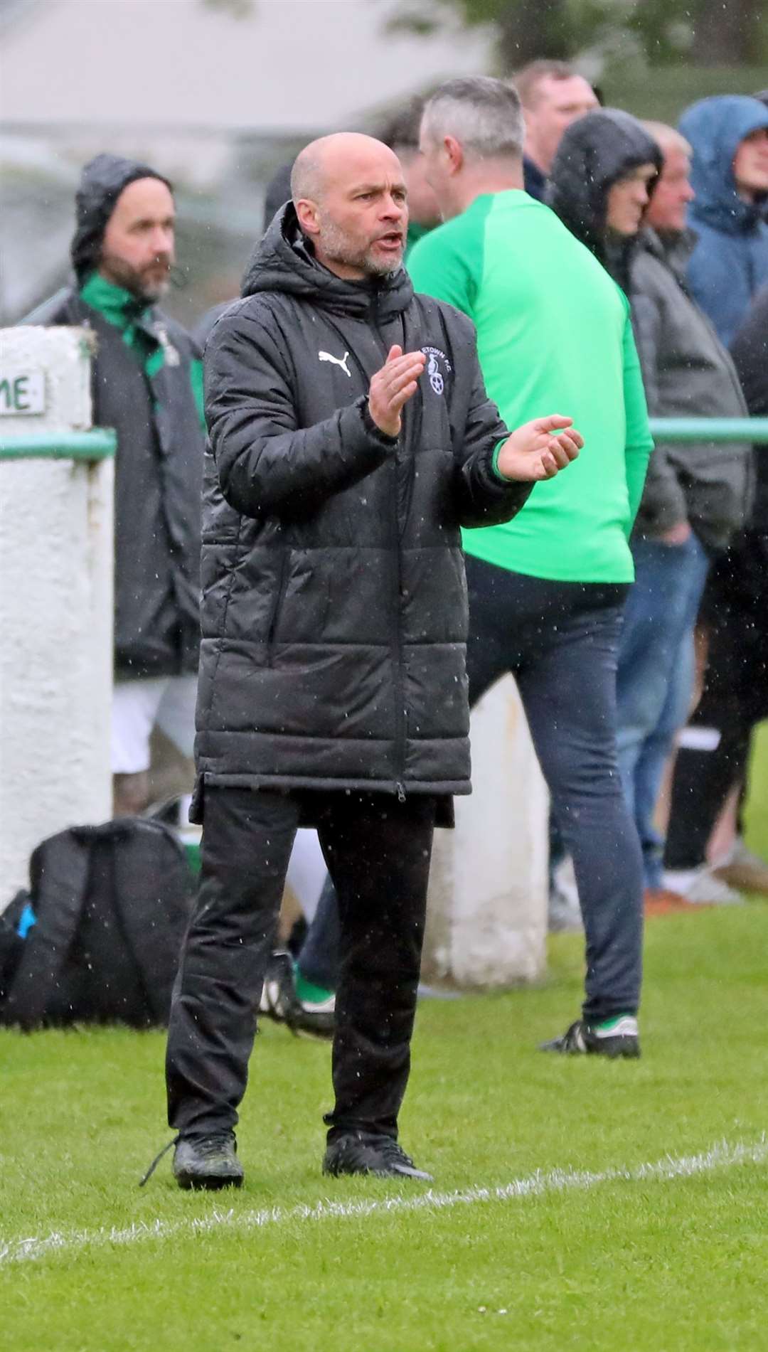 Castletown manager Tom McKenna: 'I thought we had a lot of solid individual performances.' Picture: James Gunn