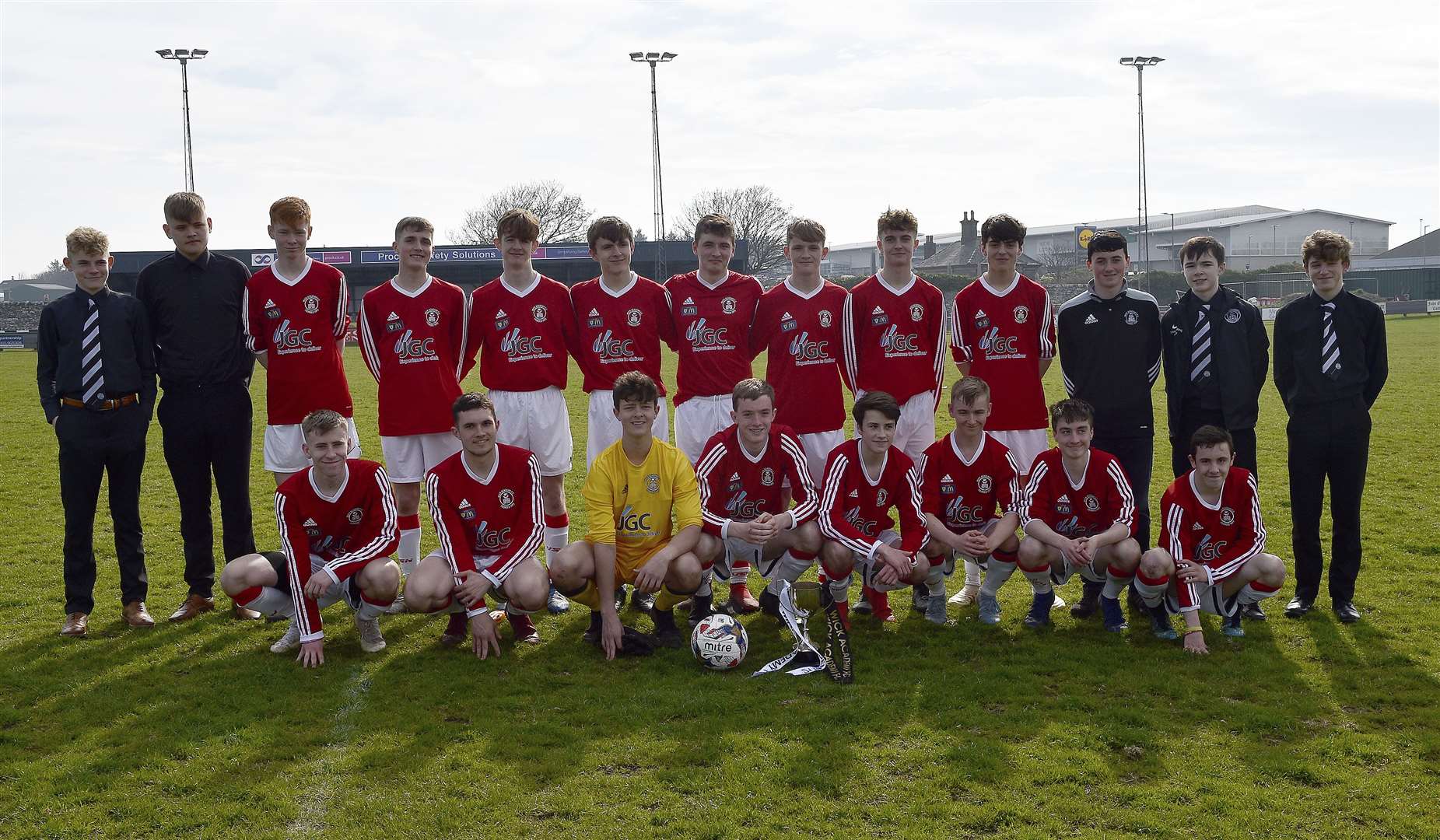 Wick Academy, Scottish Highland Football League U17 North champions for 2018/19. Pictures: Mel and Bob Roger