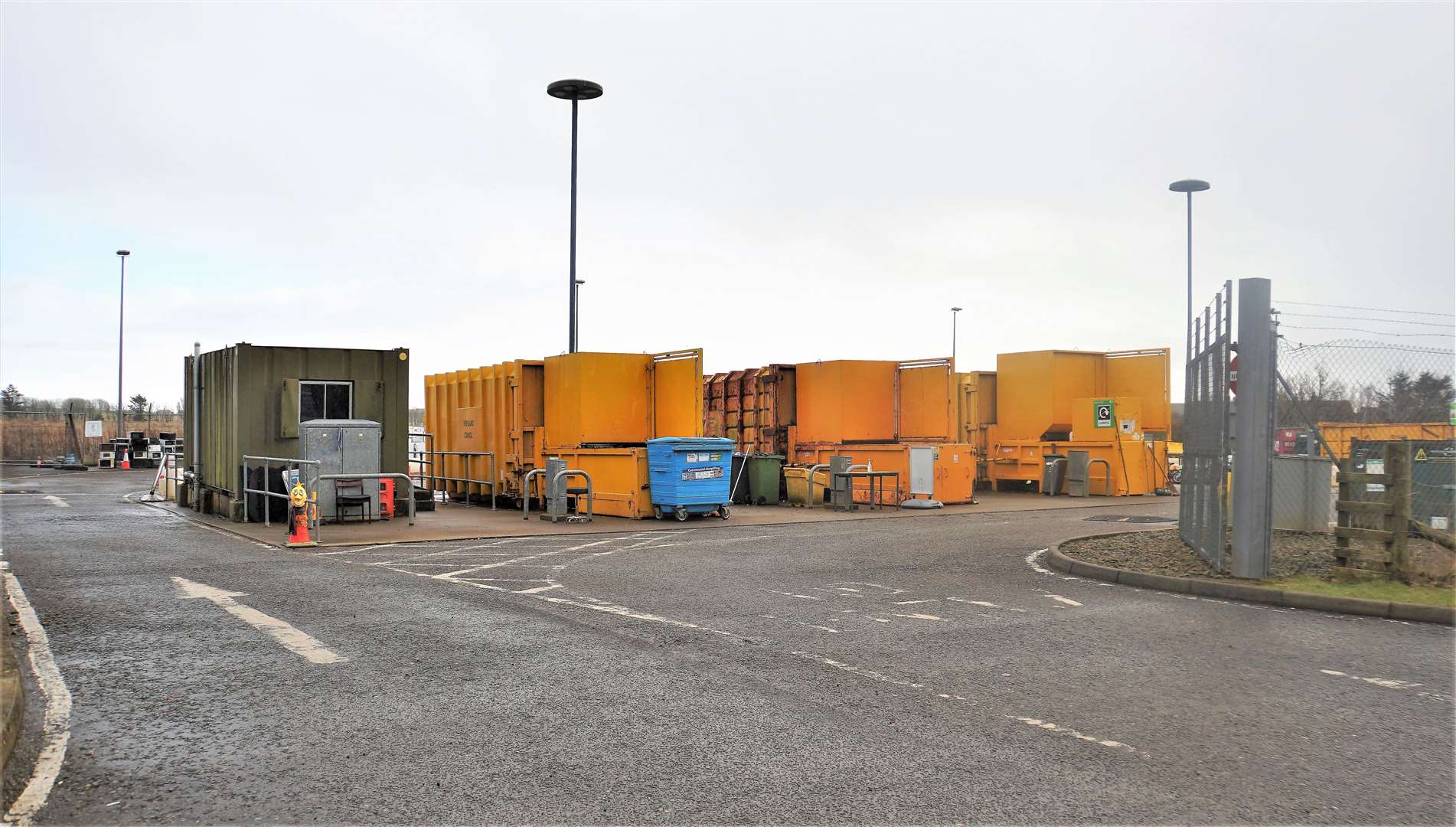 Wick recycling centre. Picture: DGS