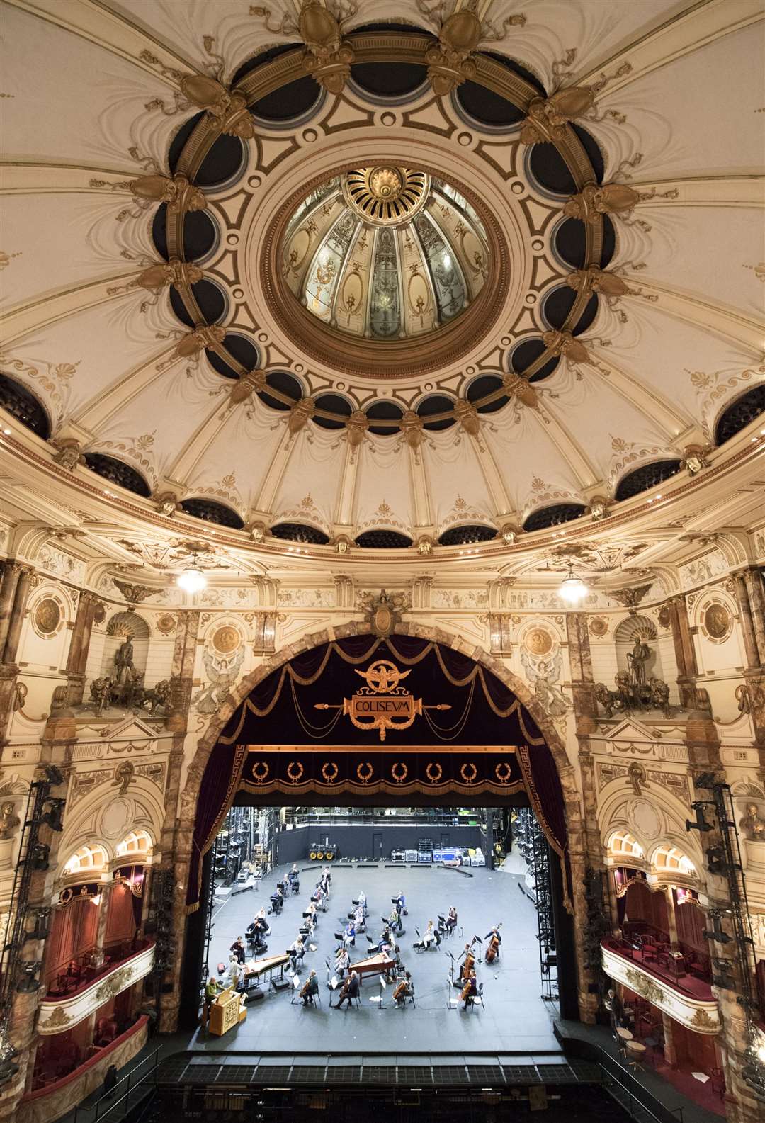 The English National Opera at the London Coliseum (Ian West/PA)