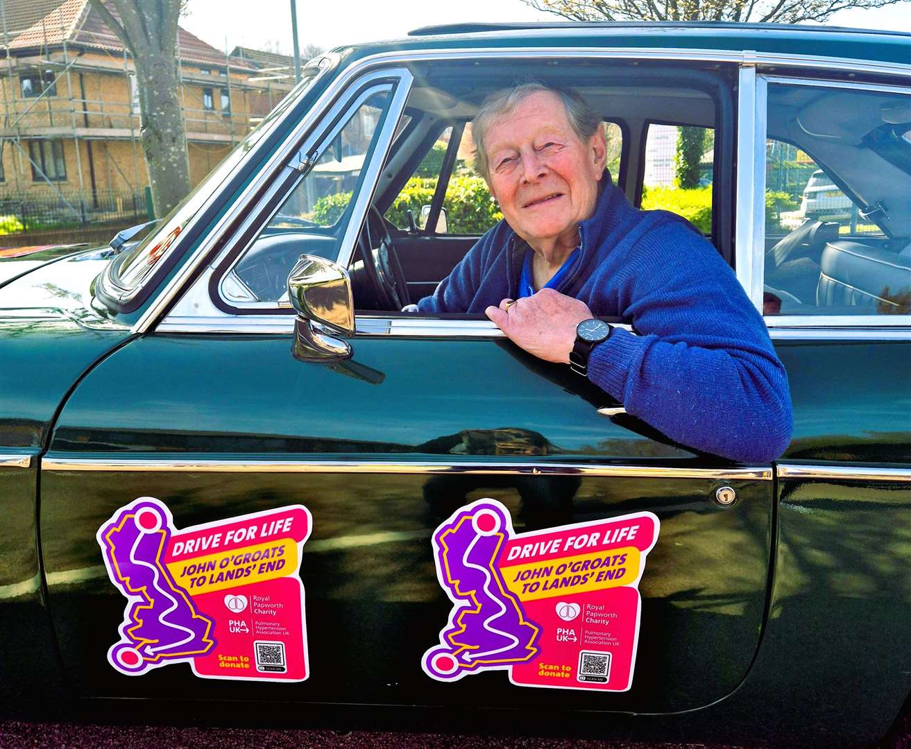 David will undertake the gruelling JOGLE trip to thank the medical services that saved his life with a fundraiser.