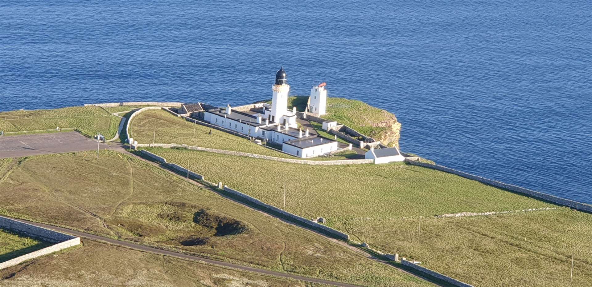 Dunnet Head is the northernmost point in mainland Scotland.