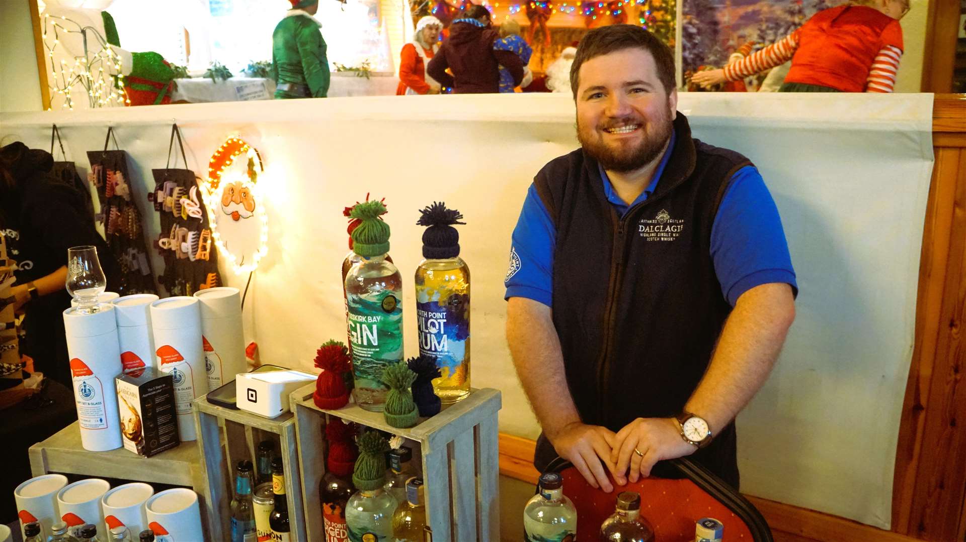 Thurso provost and Highland councillor Struan Mackie had a different hat on with his North Point Distillery business. Picture: DGS
