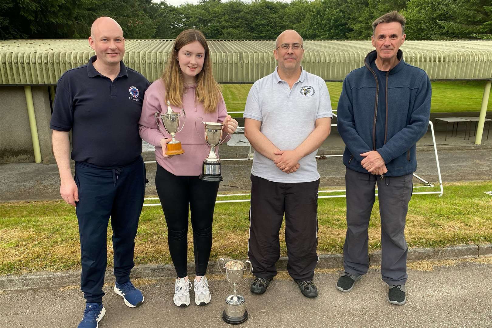From left: John Campbell, Sophie Campbell, Peter Richard and David Bremner. Picture: Robert MacDonald / Northern Studios