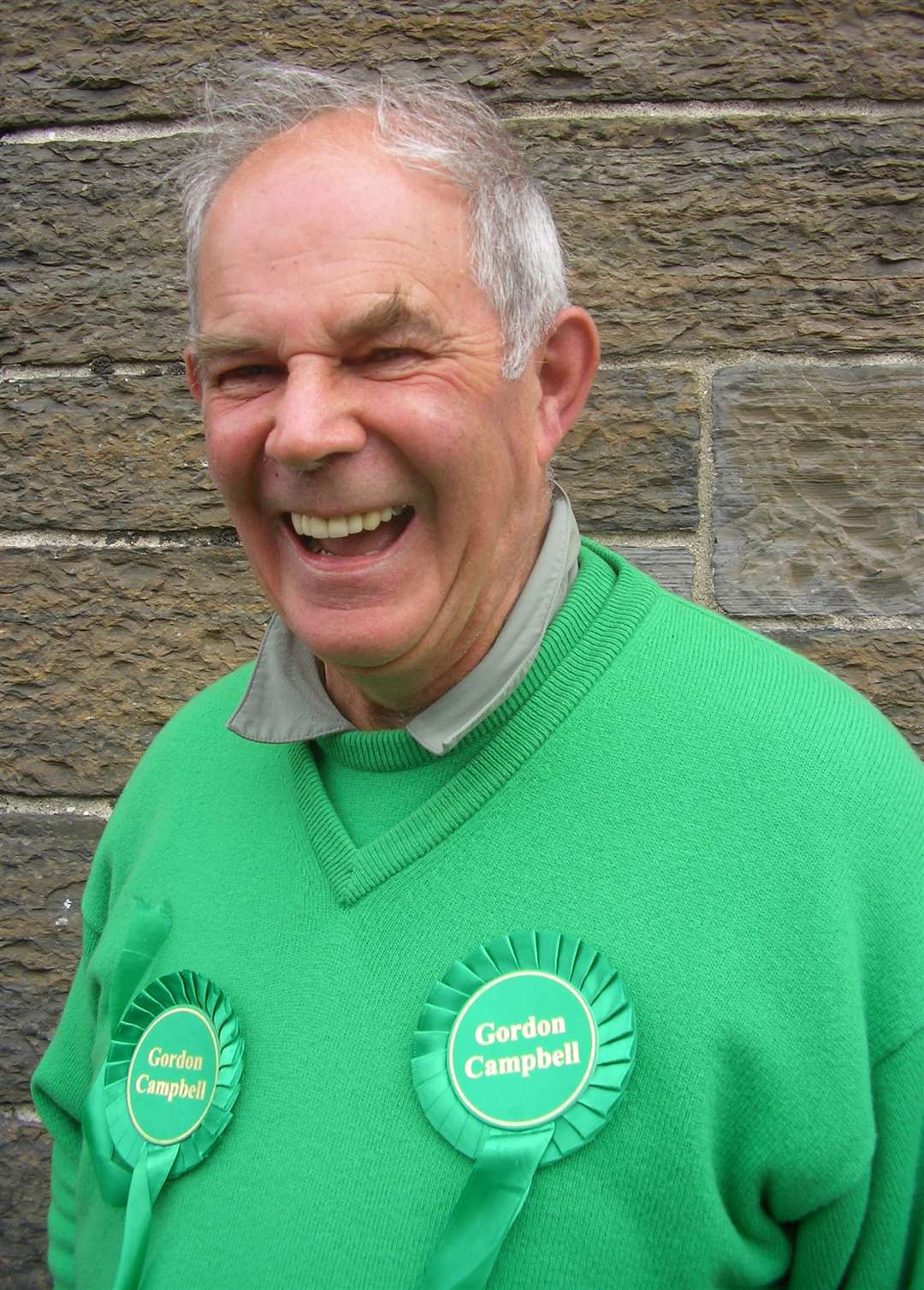 Gordon Campbell fought six election campaigns in Caithness, Sutherland and Easter Ross. 'I love canvassing,' he once said, 'but my God you do get kicked in the pants.' Picture: Alan Hendry