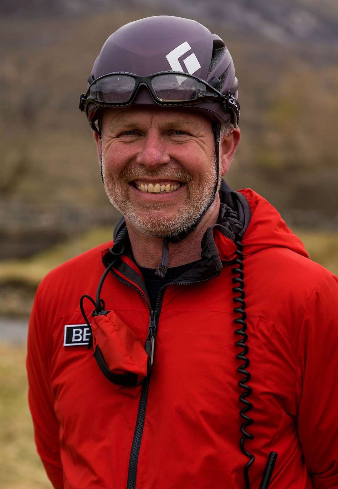 Ben Dyson is the new leader of Assynt Mountain Rescue Team.