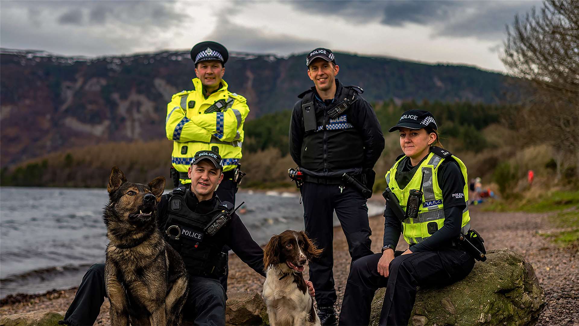 The five-part documentary series Highland Cops looks at the work of Police Scotland’s Highlands and Islands division. Picture: BBC
