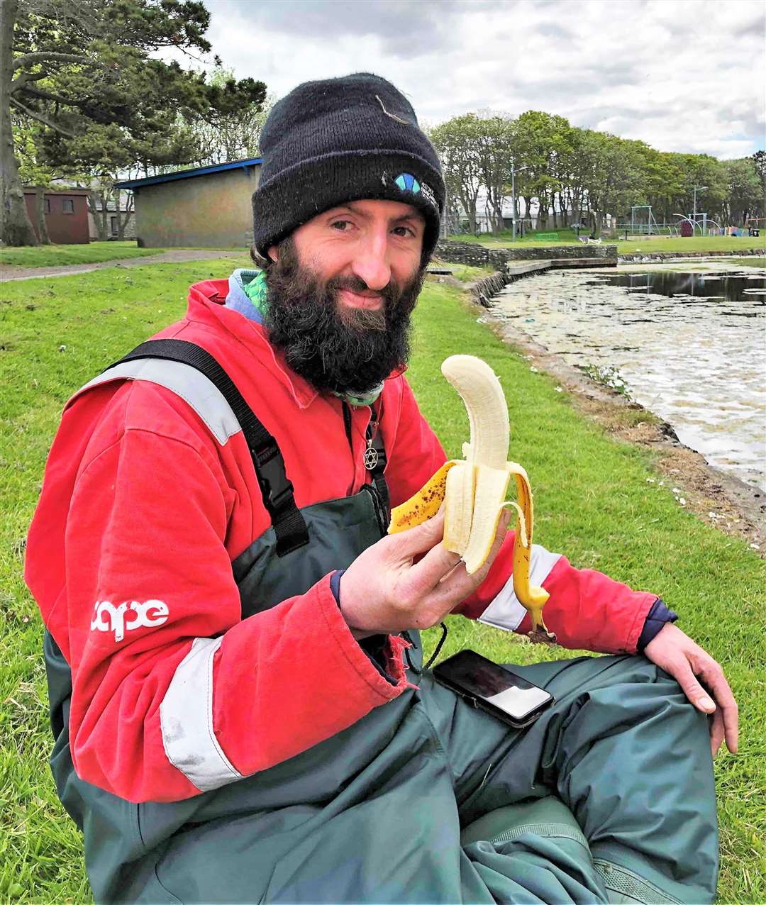 'I'm not bananas,' said Thurso activist Alexander Glasgow. 'These are serious matters that need addressed'.