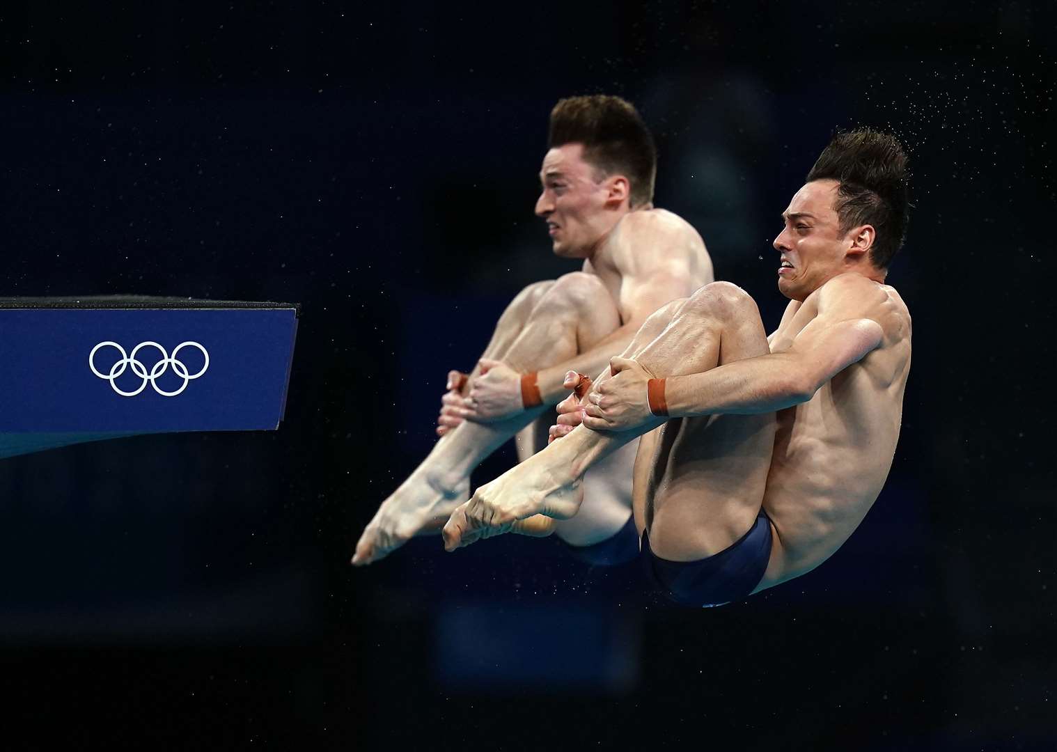 Great Britain’s Tom Daley (right) and Matty Lee (Adam Davy/PA)