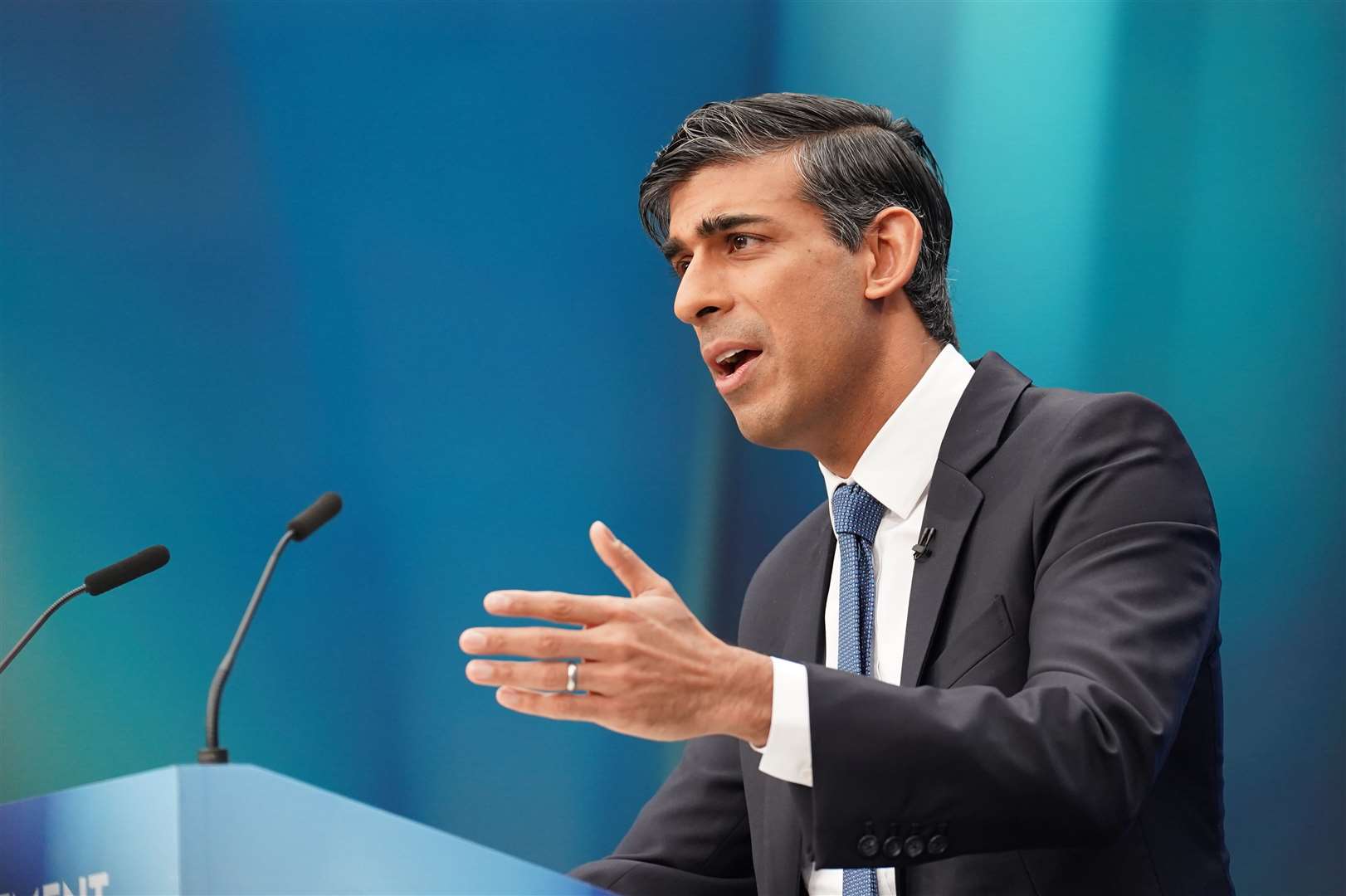 Prime Minister Rishi Sunak said he is ‘keeping nature at centre of our action to tackle climate change’. (Stefan Rousseau, PA)