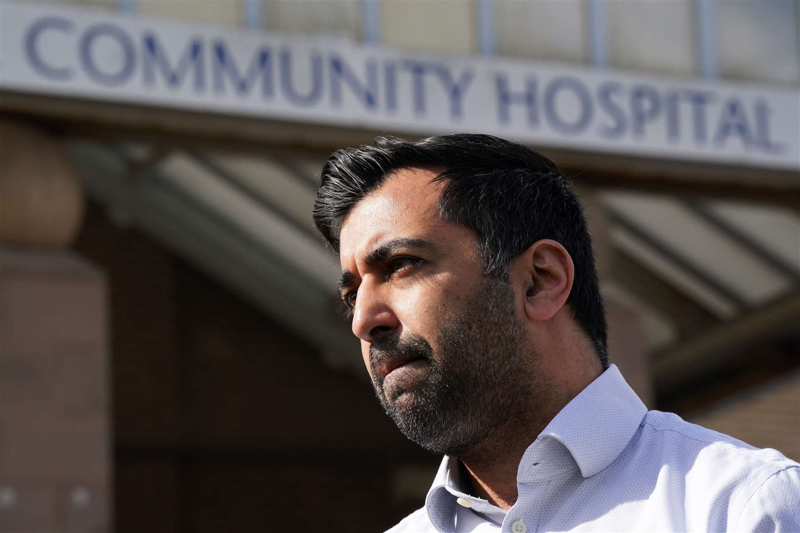 Health Secretary Humza Yousaf said it was the second year in a row NHS staff in Scotland were being offered a record-breaking pay deal (Andrew MIlligan/PA)