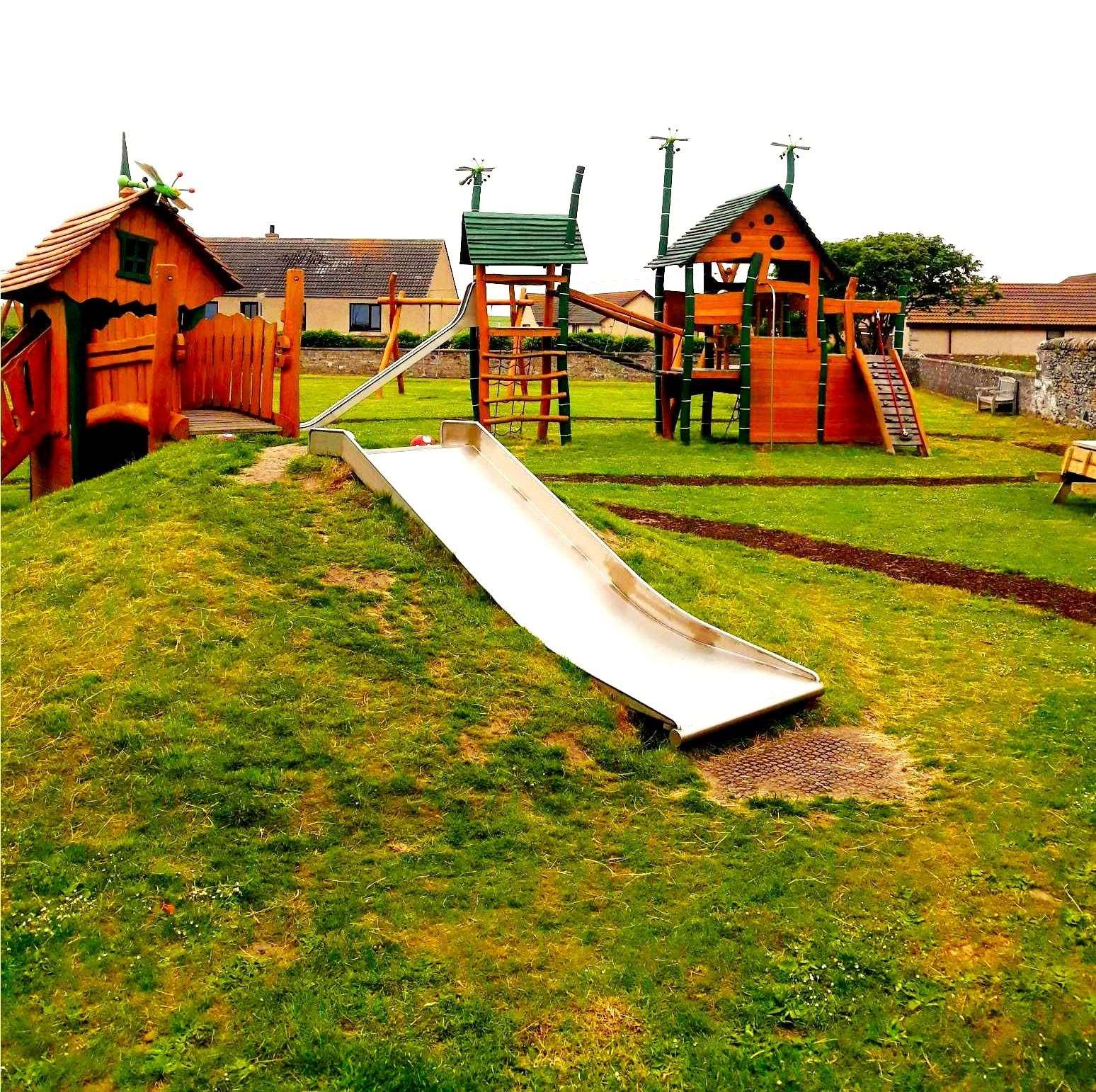 Play area at Staxigoe. Picture supplied