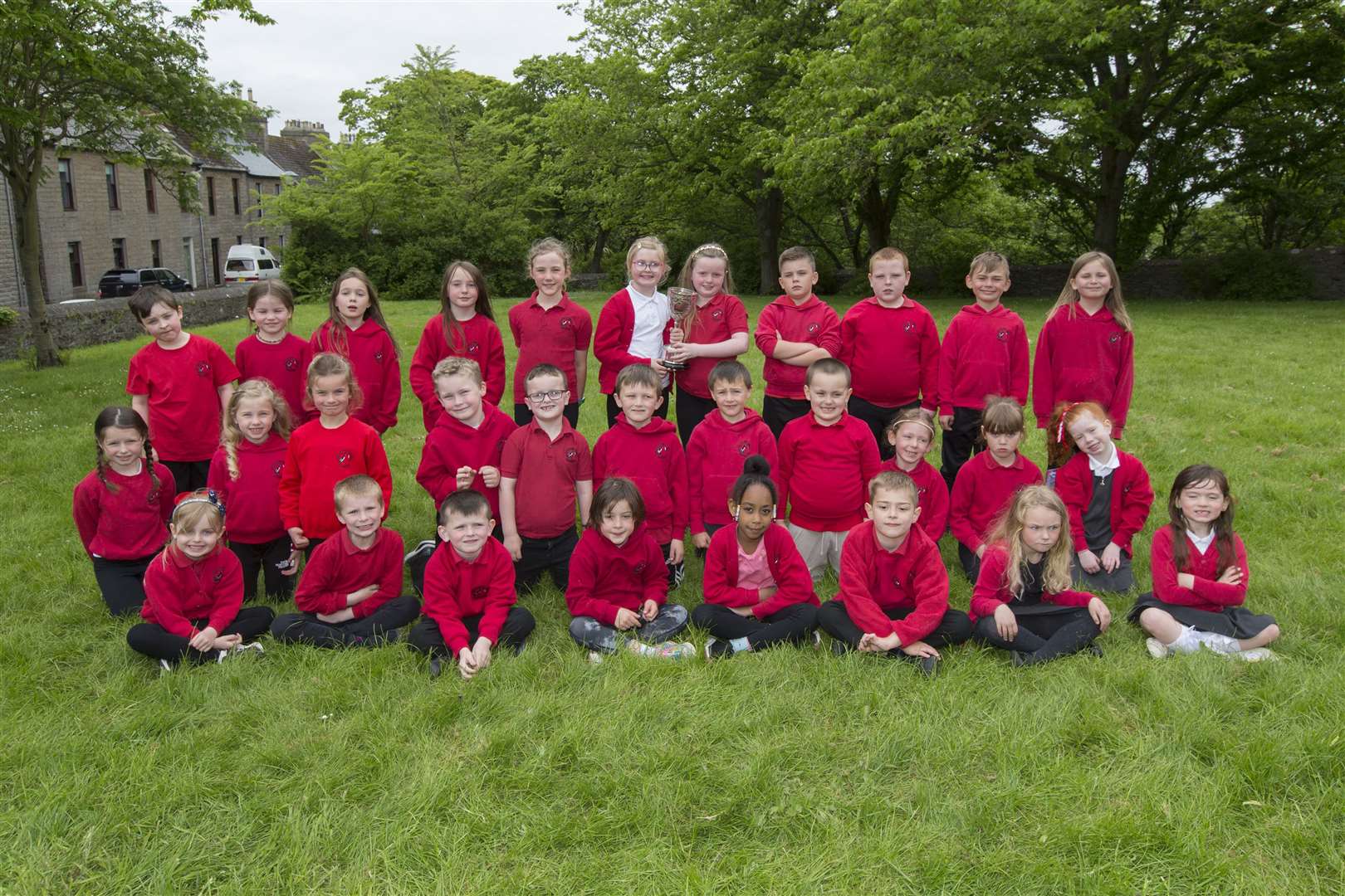 Castletown P1-3 won the Flo Dixie Cup for school choirs, P1-3. Picture: Robert MacDonald / Northern Studios