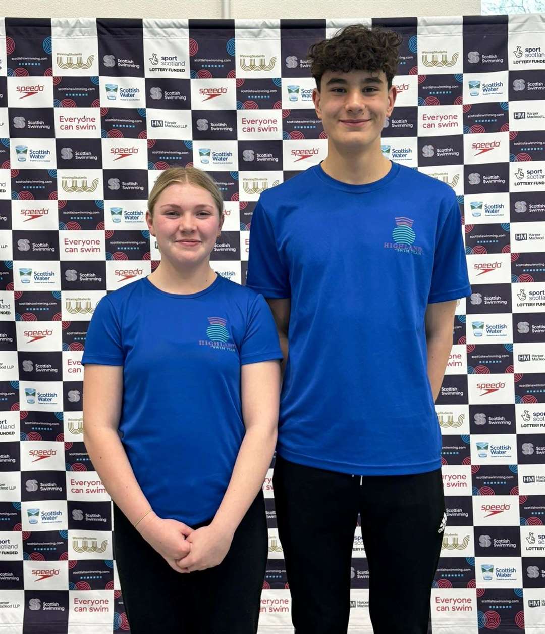Eva Robertson and Nebi Senguler produced impressive performances at the Scottish National Age Group Championships in Aberdeen.