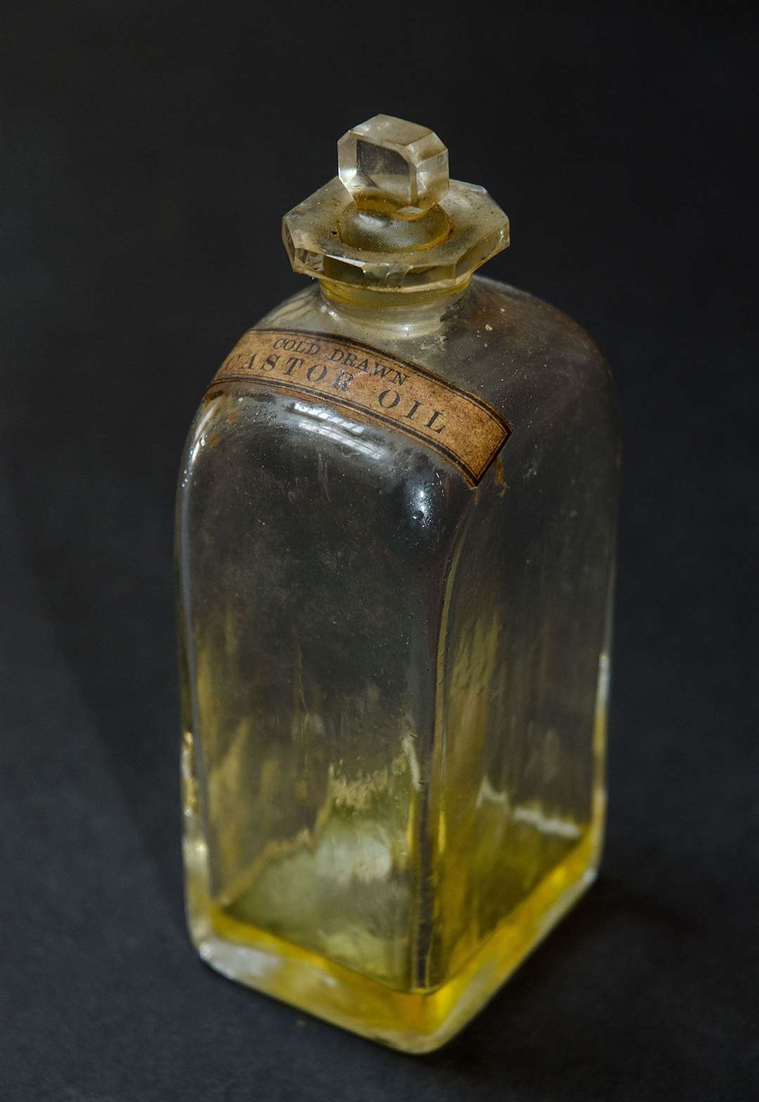 Castor oil (1800s): In the 1800s castor oil was viewed as a miracle cure for almost every ailment. It was one of the most common medicines sold by travelling quacks when they visited the Highlands. Due to its use as a quick-working laxative, castor oil was sometimes used as a humiliating punishment, notably in Fascist Italy when Mussolini’s power was said to be backed by ‘the bludgeon and castor oil’.