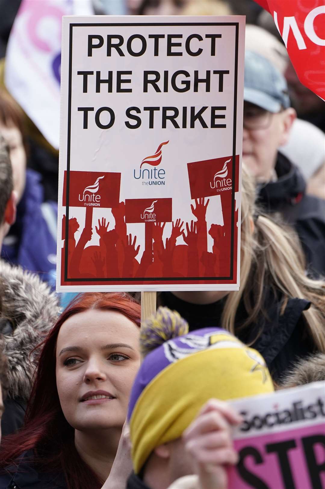 Unions have opposed the law (Danny Lawson/PA)