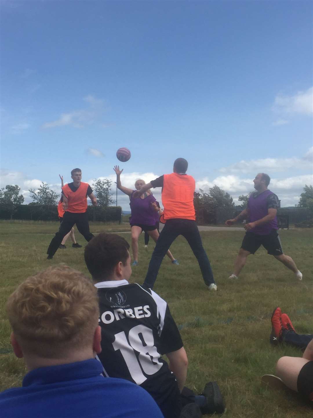 Bower members found they had a talent for netball at the SAYFC Highland Rally.
