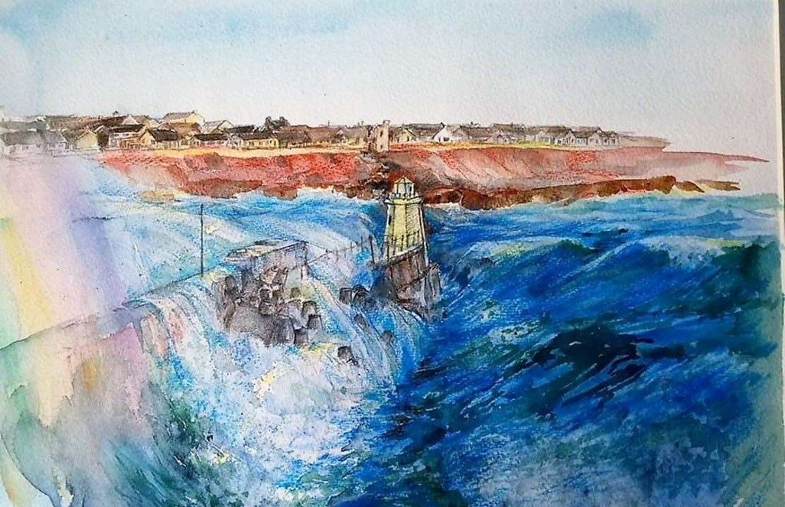 Wick Harbor by Tatiana (Татьяна Киреева) who paints in a wide range of styles using pen, pencil, watercolors and acrylics to name a few.