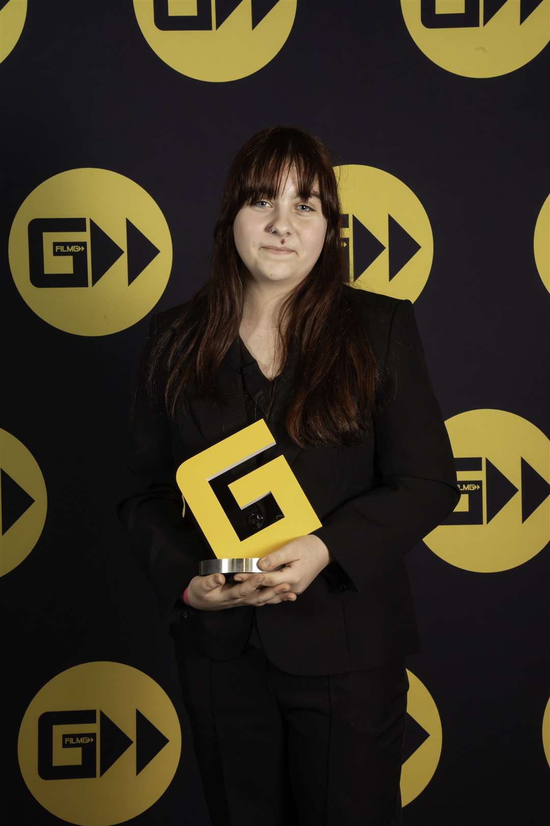 Jasmine Krzyzanowska-Pawlak from Inverness has won the Rionnag (Star Award) in the under-18 category. Photo: FilmG awards