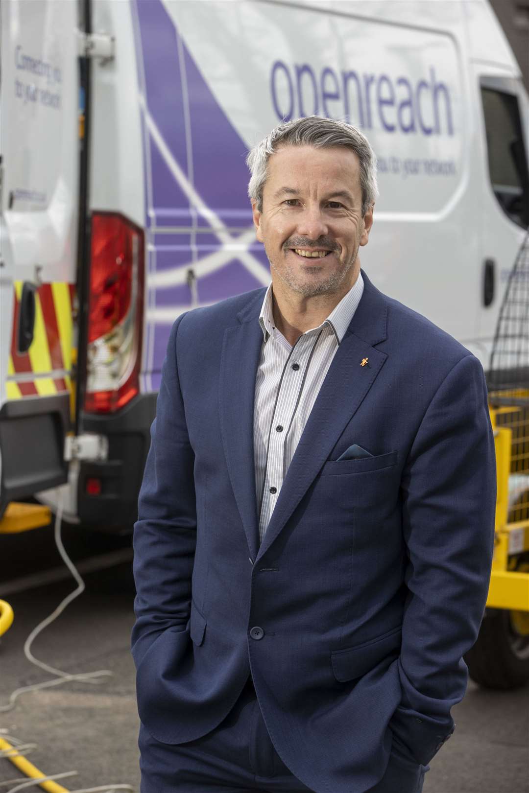 Robert Thorburn, partnership director, Openreach Scotland, sponsor of the emergency services/armed forces hero award.