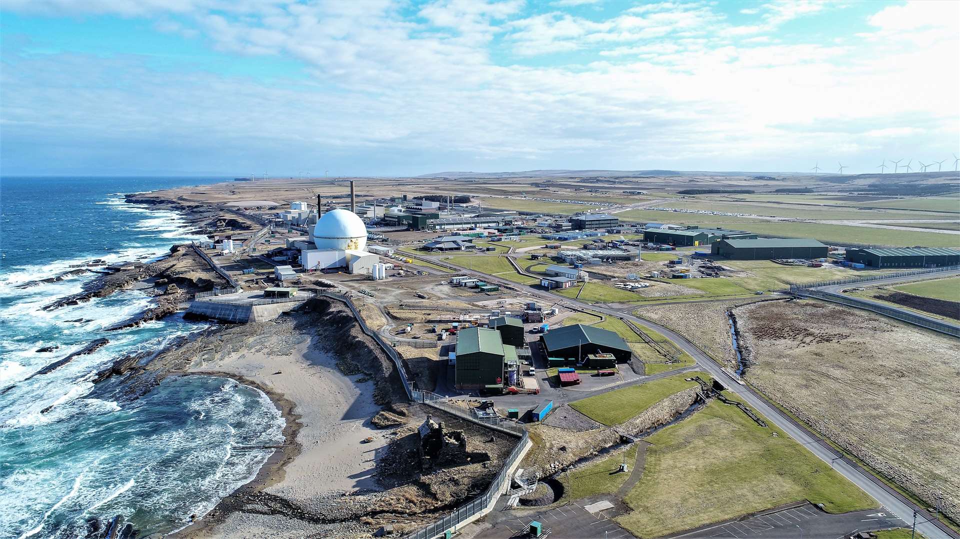 The Dounreay facility was investigated by an environmental agency over radioactive gas that was leaked. Picture: DSRL / NDA