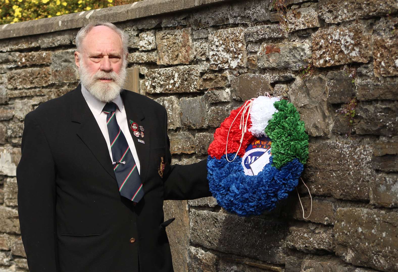 Mike Coupland, secretary and treasurer of the Caithness branch of the Merchant Navy Association. Picture: Alan Hendry