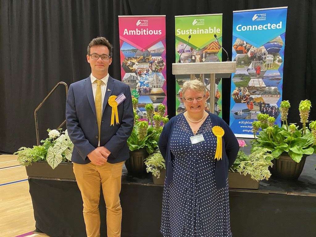 Colin Aitken and Jill Tilt are the Liberal Democrats who won the two seats up for grabs in the twin by-elections for Highland Council wards in Caithness and Inverness.