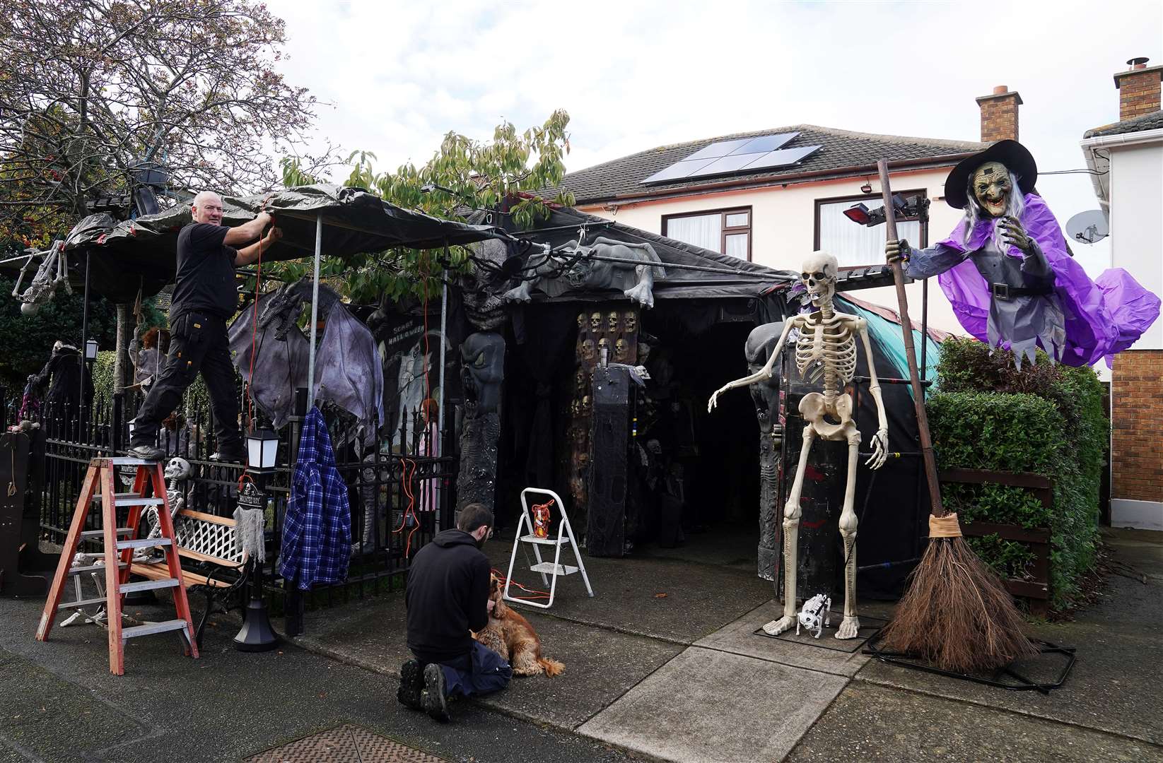 The Halloween House of Horrors is open from October 28 (Brian Lawless/PA)