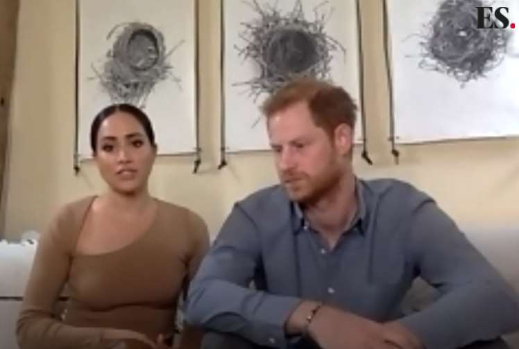 Harry and Meghan spoke in their video interview about the importance of racial equality (Evening Standard/PA)