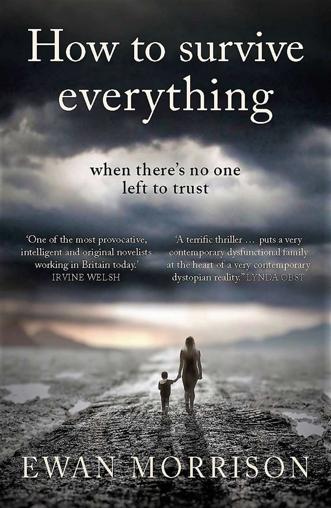 The cover of Ewan Morrison's latest book.