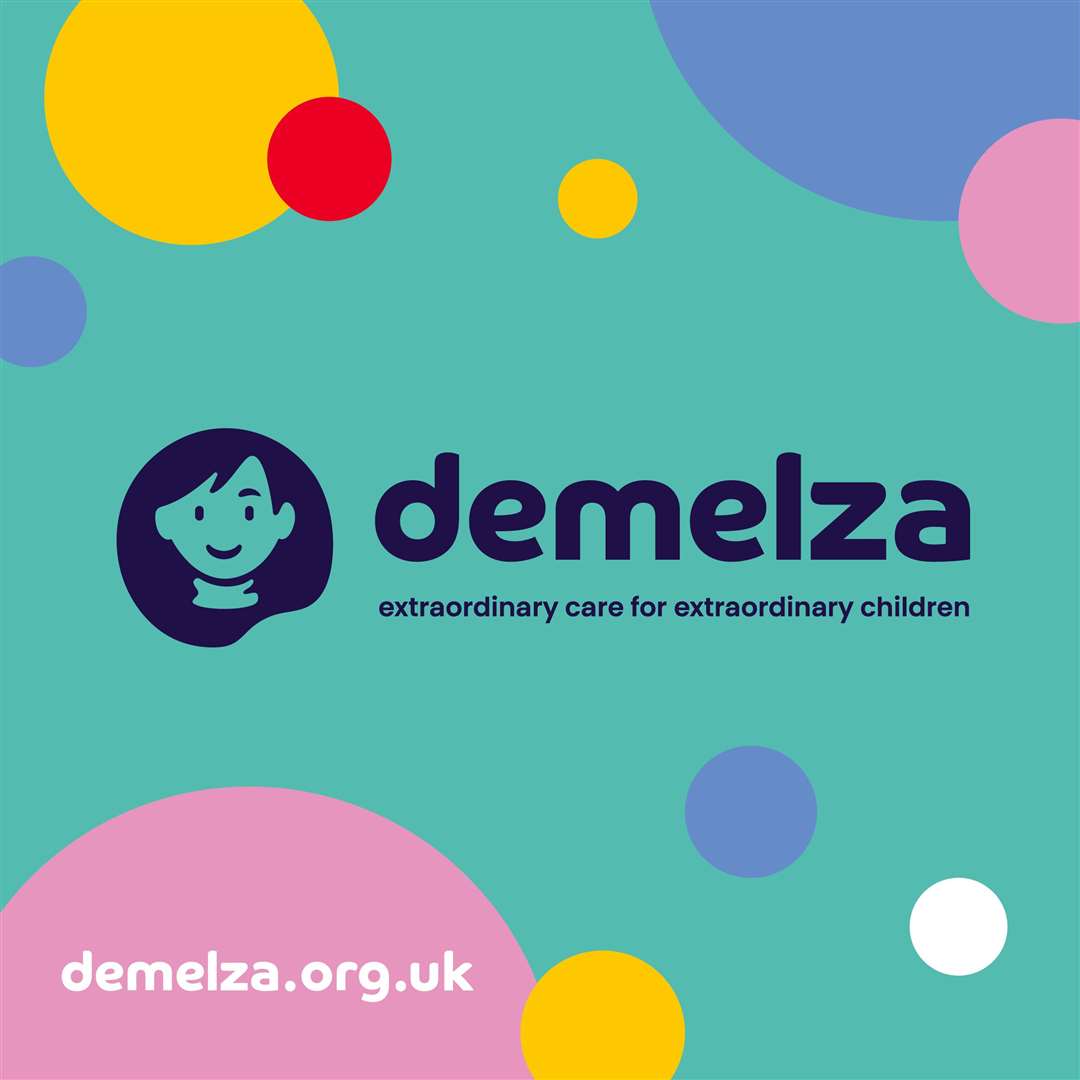 Demelza’s new logo drops the word ‘hospice’ and instead mentions ‘extraordinary care for extraordinary children’ (Demelza/PA)