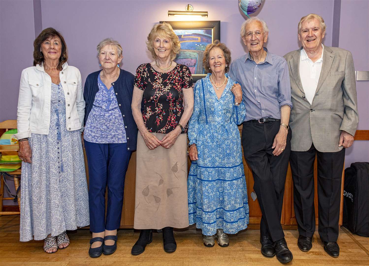 The six schoolmates from 1955. They are from left:Isobell Isobell Beattie, Marigold Ronaldson, Catherine Nicolson, Moira Mackay, Ian Sinclair and David Farquhar